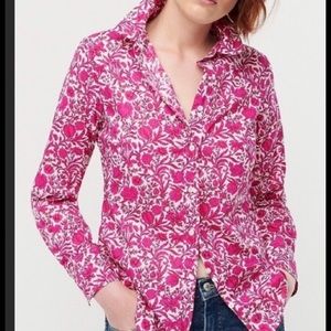 J Crew Liberty Sambourne Floral Blouse